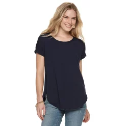 Women's Sonoma Goods For Life® Supersoft Dolman Tunic 67 Women's Sonoma Goods For Life® Supersoft Dolman Tunic -SONOMA Store 5499245 Navy Luxe