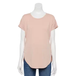 Women's Sonoma Goods For Life® Supersoft Dolman Tunic 52 Women's Sonoma Goods For Life® Supersoft Dolman Tunic -SONOMA Store 5499245 Peach Plot
