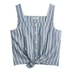 Women's Sonoma Goods For Life® Tie-Hem Squareneck Tank 17 Women's Sonoma Goods For Life® Tie-Hem Squareneck Tank -SONOMA Store 5510685 ALT5