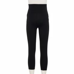 Maternity Sonoma Goods For Life® Over-The-Belly Cropped Leggings -SONOMA Store 5519721 ALT