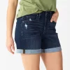 Women's Sonoma Goods For Life® High-Rise Curvy 5" Denim Shorts 2 Women's Sonoma Goods For Life® High-Rise Curvy 5" Denim Shorts -SONOMA Store 5522148 Greenwood