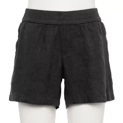 Women's Sonoma Goods For Life® 5" Pull-On Easy Shorts 15 Women's Sonoma Goods For Life® 5" Pull-On Easy Shorts -SONOMA Store 5526329 Pitch Black
