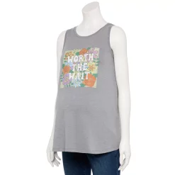 Maternity Sonoma Goods For Life® Graphic Muscle Tank -SONOMA Store 5529124 Worth The Wait