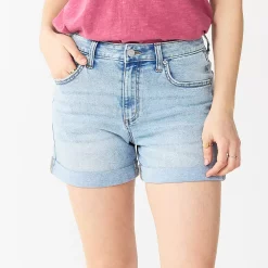Women's Sonoma Goods For Life® Relaxed Rolled-Cuff Denim Shorts 11 Women's Sonoma Goods For Life® Relaxed Rolled-Cuff Denim Shorts -SONOMA Store 5529294 Tannery