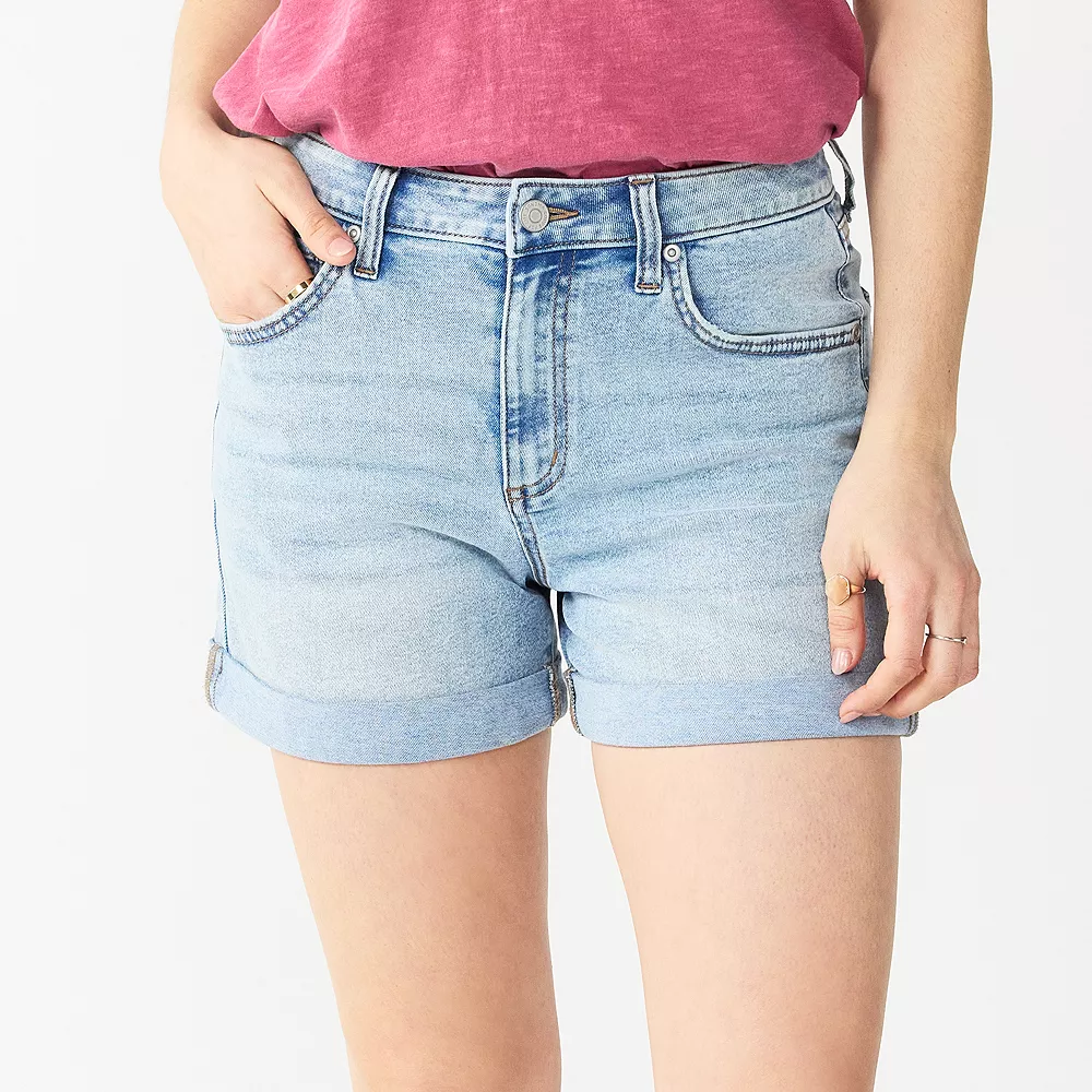 Women's Sonoma Goods For Life® Relaxed Rolled-Cuff Denim Shorts 5 Women's Sonoma Goods For Life® Relaxed Rolled-Cuff Denim Shorts - Image 3