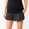 Maternity Sonoma Goods For Life® Smocked Shorts 1 Maternity Sonoma Goods For Life® Smocked Shorts -SONOMA Store 5532352 Black Stripe