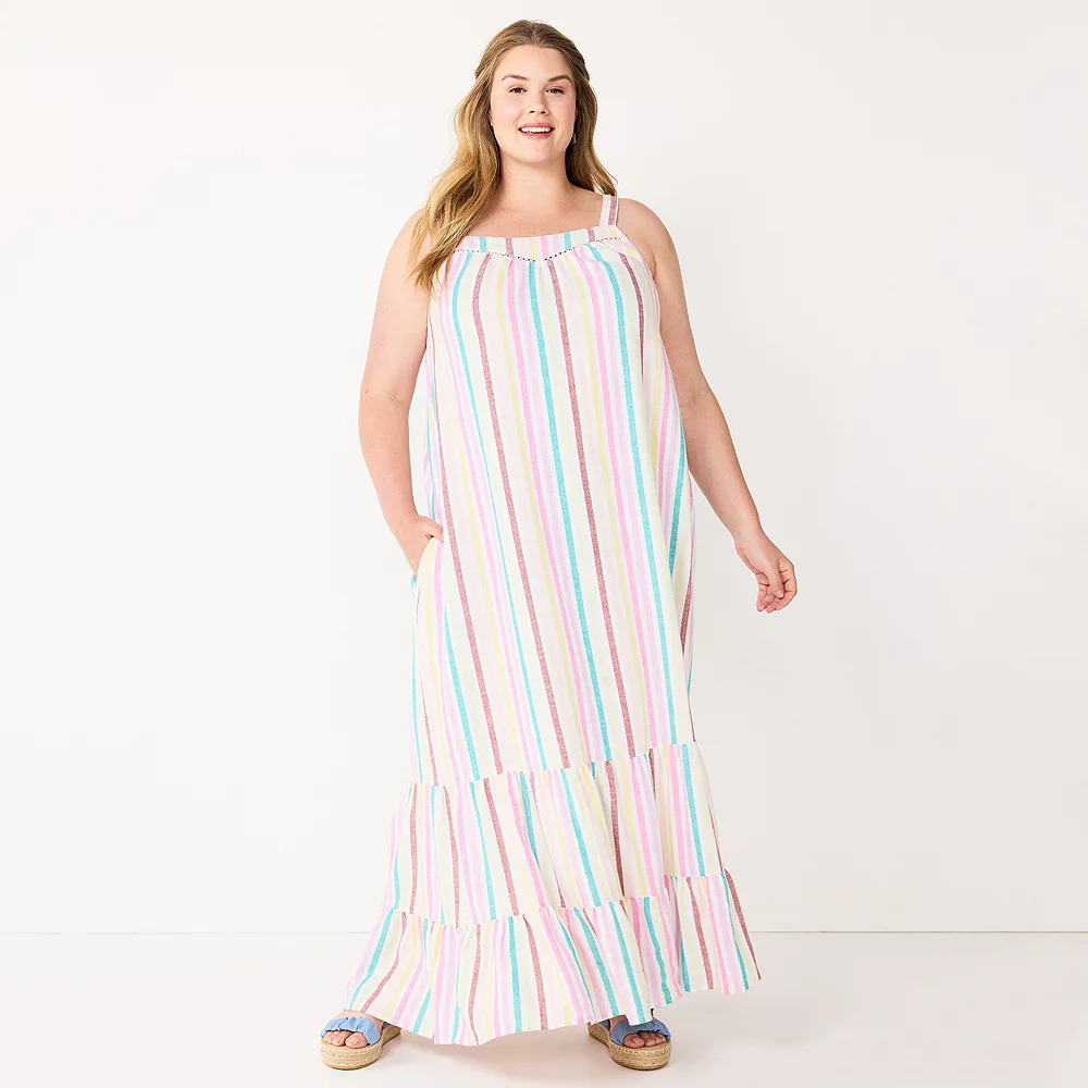 Women's Sonoma Goods For Life® Tiered Maxi Dress 5 Women's Sonoma Goods For Life® Tiered Maxi Dress - Image 3