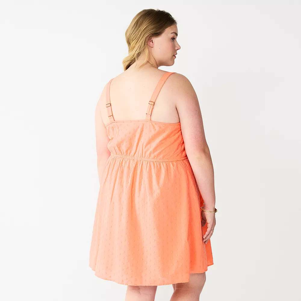 Plus Size Sonoma Goods For Life® Linen-Blend Tank Dress 6 Plus Size Sonoma Goods For Life® Linen-Blend Tank Dress - Image 4