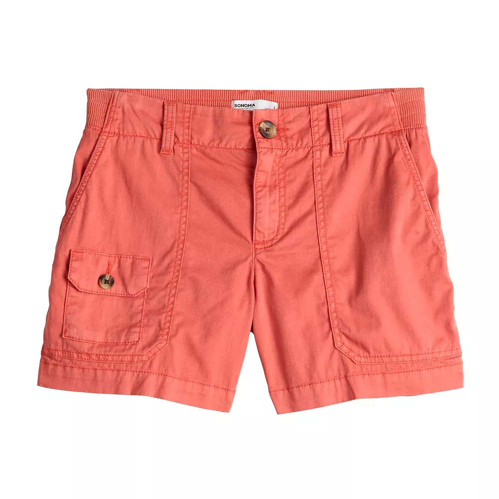 Women's Sonoma Goods For Life® Comfort Waist 5" Utility Shorts 12 Women's Sonoma Goods For Life® Comfort Waist 5" Utility Shorts - Image 10