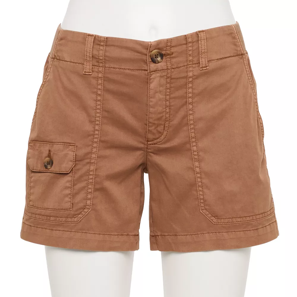 Women's Sonoma Goods For Life® Comfort Waist 5" Utility Shorts 10 Women's Sonoma Goods For Life® Comfort Waist 5" Utility Shorts - Image 8