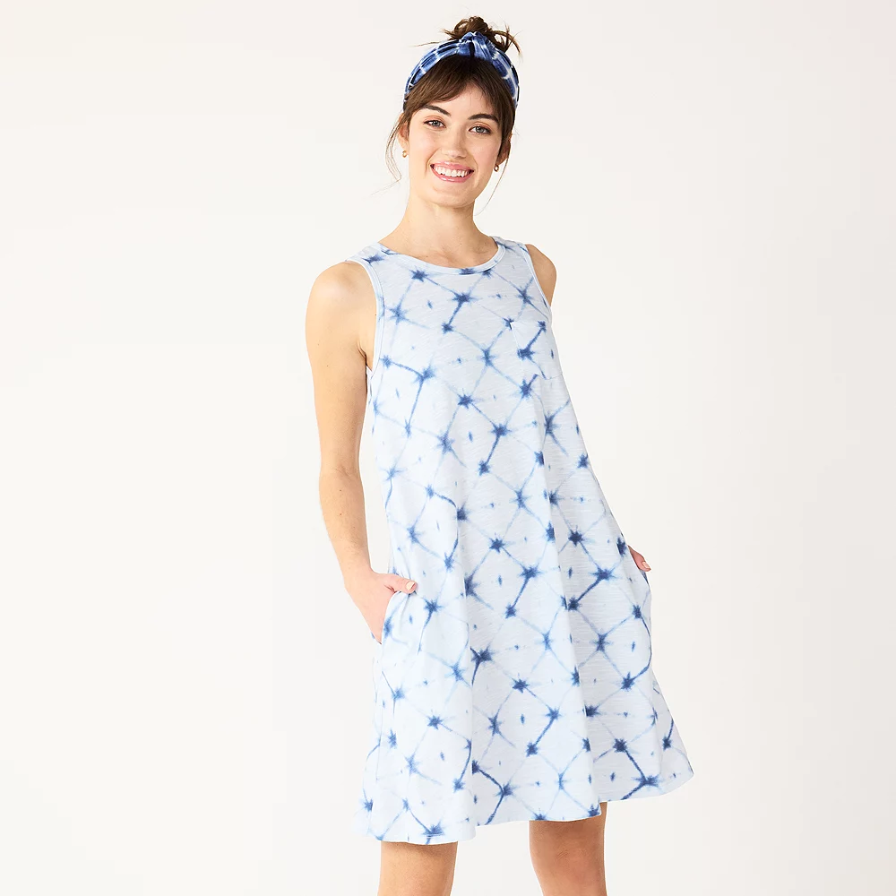 Women's Sonoma Goods For Life® Sleeveless Swing Dress 3 Women's Sonoma Goods For Life® Sleeveless Swing Dress