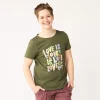 Women's Sonoma Goods For Life® Pride Graphic Tee 1 Women's Sonoma Goods For Life® Pride Graphic Tee -SONOMA Store 5557701 Olive Love Is Love