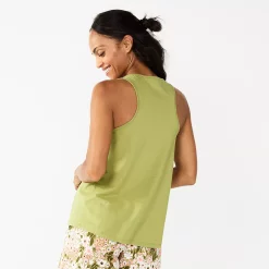 Women's Sonoma Goods For Life® Essential Pajama Tank Top 10 Women's Sonoma Goods For Life® Essential Pajama Tank Top -SONOMA Store 5558709 ALT