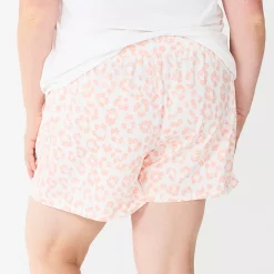 Plus Size Sonoma Goods For Life® Essential Pajama Shorts -SONOMA Store 5558715 ALT