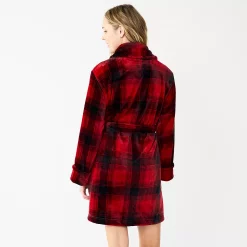 Women's Sonoma Goods For Life® Short Plush Robe 36 Women's Sonoma Goods For Life® Short Plush Robe -SONOMA Store 5574694 ALT