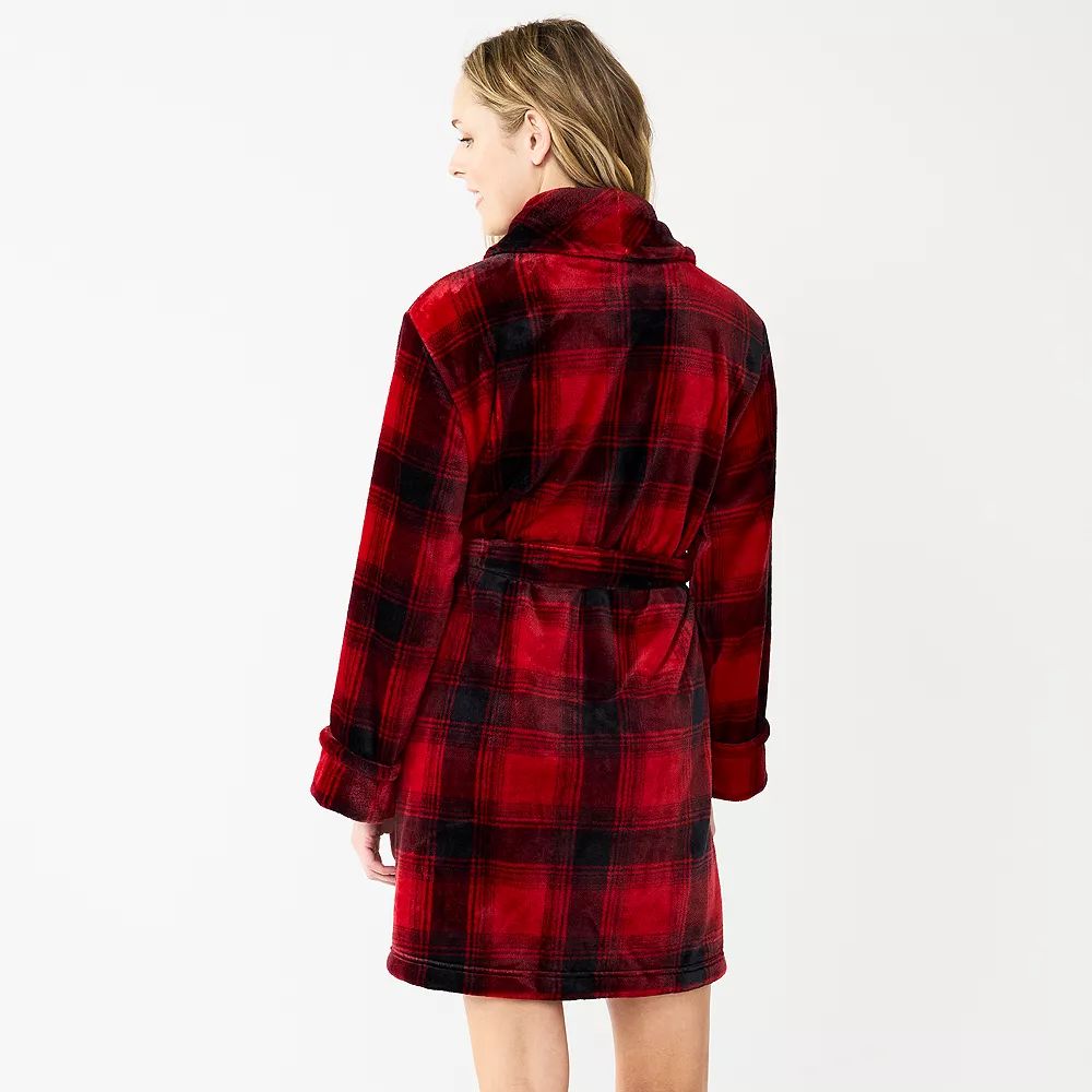 Women's Sonoma Goods For Life® Short Plush Robe 19 Women's Sonoma Goods For Life® Short Plush Robe - Image 17