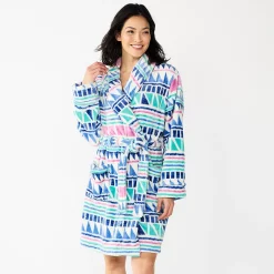 Women's Sonoma Goods For Life® Short Plush Robe 23 Women's Sonoma Goods For Life® Short Plush Robe -SONOMA Store 5574694 Multi Geo