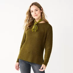 Women's Sonoma Goods For Life® Textured Raglan Sweater