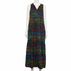 Women's Sonoma Goods For Life® Tiered Maxi Dress 11 Women's Sonoma Goods For Life® Tiered Maxi Dress -SONOMA Store 5584784 Brown Animal Print