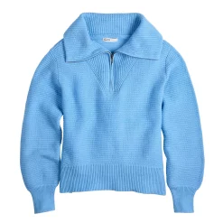 Women's Sonoma Goods For Life® Cozy Quarter-Zip Sweater -SONOMA Store 5597622 ALT5