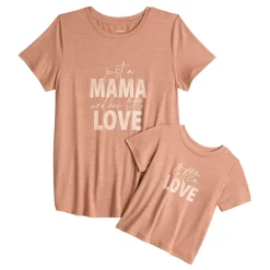 Maternity Sonoma Goods For Life® Mommy & Me Graphic Tee Set -SONOMA Store 5599953 Mama Little Love