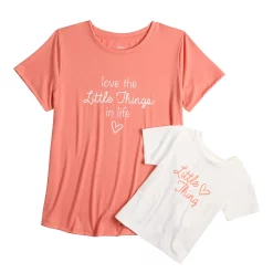 Maternity Sonoma Goods For Life® Mommy & Me Graphic Tee Set -SONOMA Store 5599953 Rust Little Things