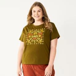Plus Size Sonoma Goods For Life® Relaxed Graphic Tee -SONOMA Store 5611932 Autumn Days