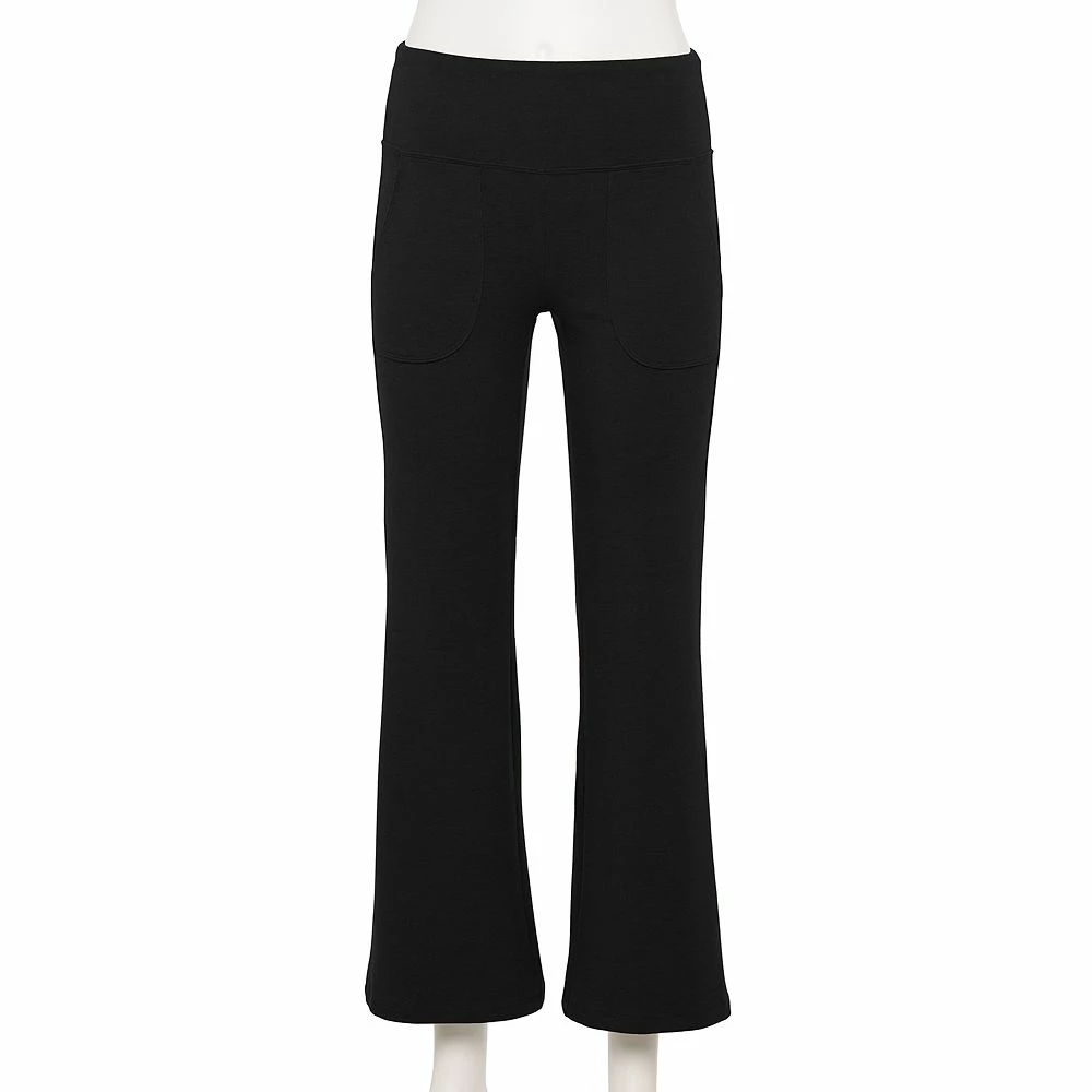 Petite Sonoma Goods For Life® Pocket Flare High-Waisted Leggings 5 Petite Sonoma Goods For Life® Pocket Flare High-Waisted Leggings - Image 3