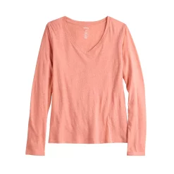 Women's Sonoma Goods For Life® Everyday Crewneck Long Sleeve Tee 67 Women's Sonoma Goods For Life® Everyday Crewneck Long Sleeve Tee -SONOMA Store 5625802 ALT5