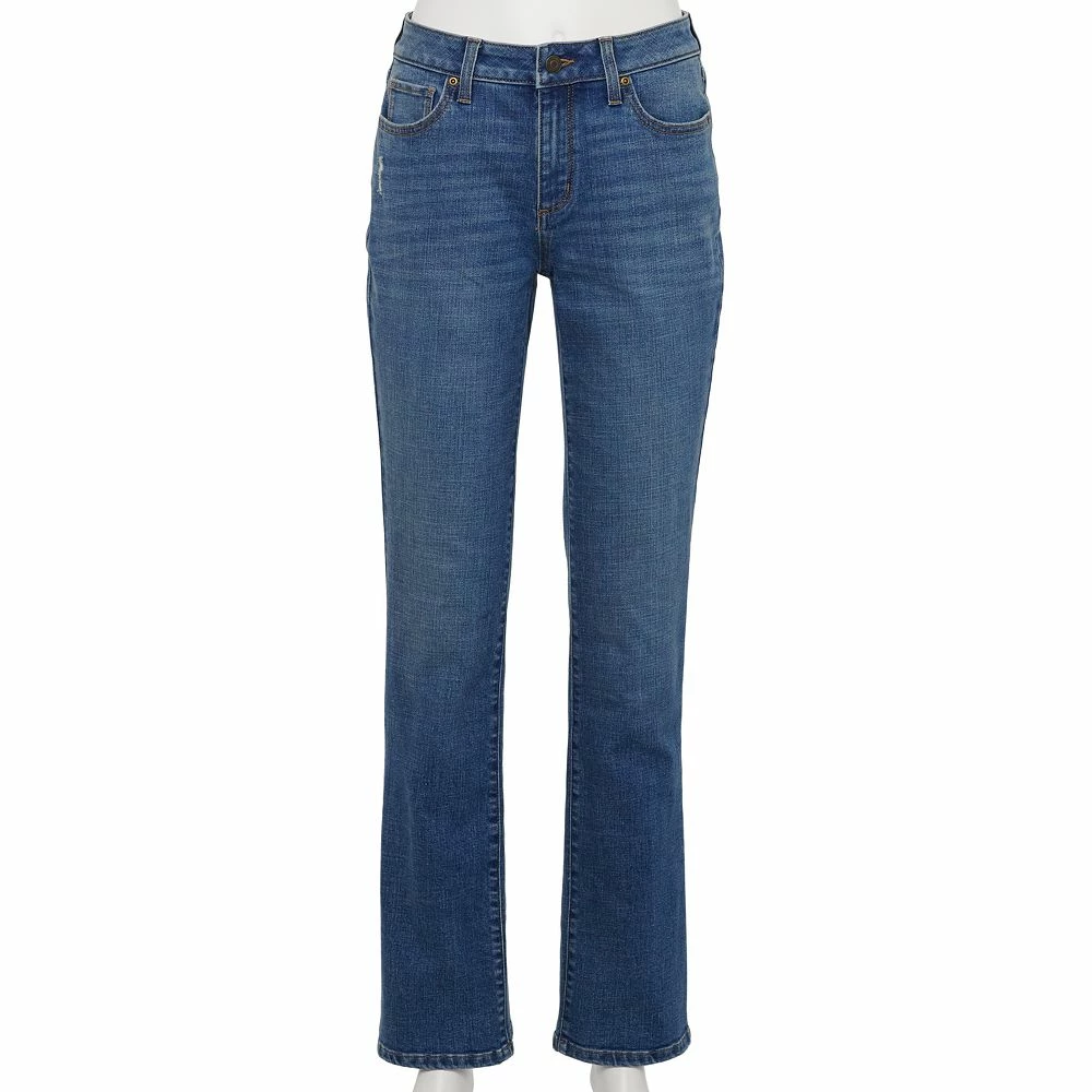 Women's Sonoma Goods For Life® Curvy High-Waisted Bootcut Jeans 8 Women's Sonoma Goods For Life® Curvy High-Waisted Bootcut Jeans - Image 6