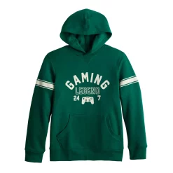 Kids 8-20 Sonoma Goods For Life® Supersoft Fleece Hoodie in Regular & Plus -SONOMA Store 5636858 Gaming