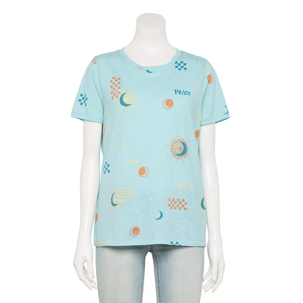 Women's Tall Sonoma Goods For Life® Essential Crewneck Tee 41 Women's Tall Sonoma Goods For Life® Essential Crewneck Tee - Image 39