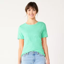 Women's Tall Sonoma Goods For Life® Essential Crewneck Tee 50 Women's Tall Sonoma Goods For Life® Essential Crewneck Tee -SONOMA Store 5686288 Mint Green Blue
