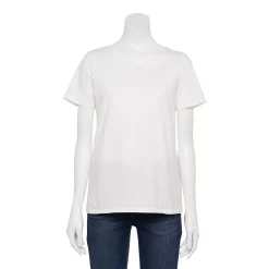 Women's Tall Sonoma Goods For Life® Essential Crewneck Tee 83 Women's Tall Sonoma Goods For Life® Essential Crewneck Tee -SONOMA Store 5686288 White