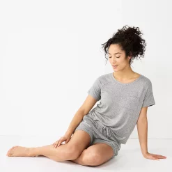 Women's Sonoma Goods For Life® Essential Pajama Shorts -SONOMA Store 5727033 ALT4