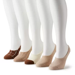 Women's Sonoma Goods For Life® Liner 5 Pack -SONOMA Store 5743824 Brown Checkered
