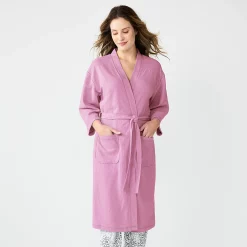 Women's Sonoma Goods For Life® Cloud Knit 3/4 Sleeve Robe 13 Women's Sonoma Goods For Life® Cloud Knit 3/4 Sleeve Robe -SONOMA Store 5780935 Lavender
