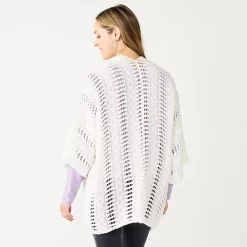 Women's Sonoma Goods For Life® Open Knit Kimono -SONOMA Store 5796217 ALT