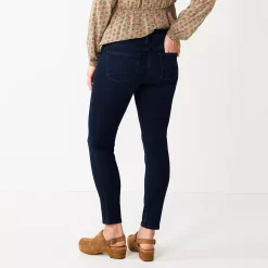 Maternity Sonoma Goods For Life® Side Panel Belly Band Jeggings -SONOMA Store 5812471 ALT