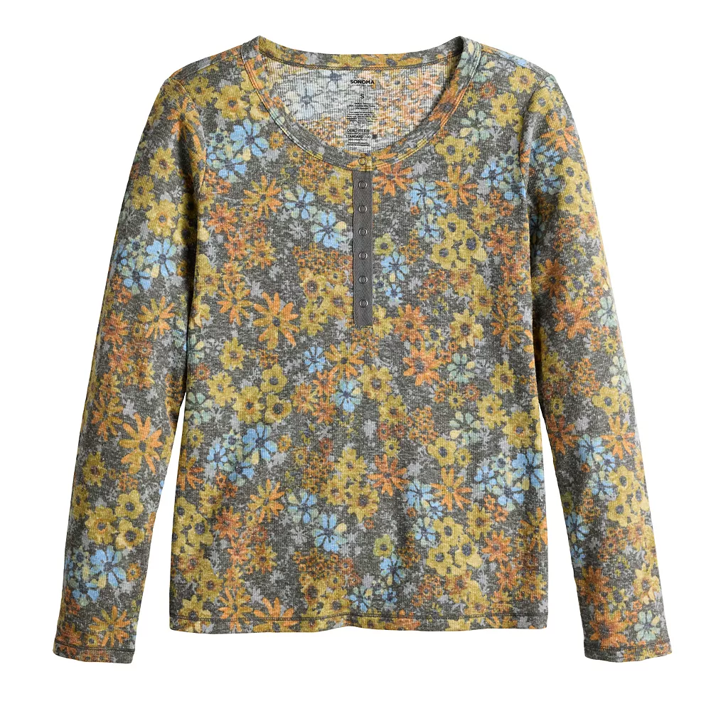 Women's Sonoma Goods For Life® Essential Henley Top 12 Women's Sonoma Goods For Life® Essential Henley Top - Image 10