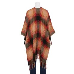 Women's Sonoma Goods For Life® Fireplace Plaid Topper with Toggles 6 Women's Sonoma Goods For Life® Fireplace Plaid Topper with Toggles -SONOMA Store 5831811 ALT