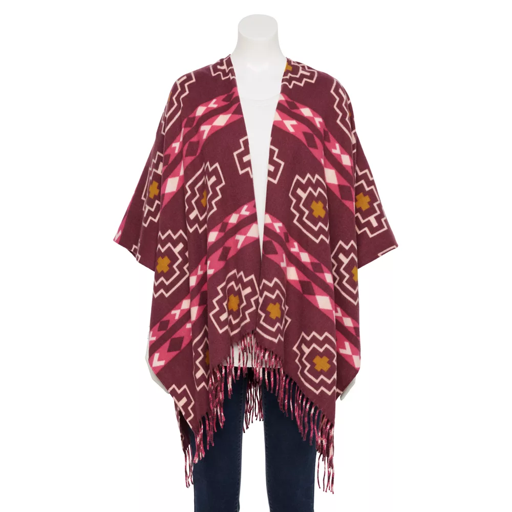 Women's Sonoma Goods For Life® Ikat Geo Print Topper 3 Women's Sonoma Goods For Life® Ikat Geo Print Topper
