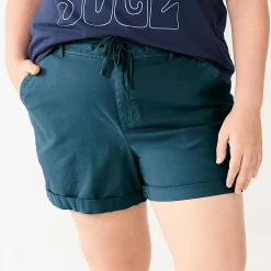 Plus Size Sonoma Goods For Life® Utility Shorts -SONOMA Store 5926948 Blue