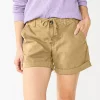 Women's Sonoma Goods For Life® Utility Shorts 1 Women's Sonoma Goods For Life® Utility Shorts -SONOMA Store 5927776 Khaki