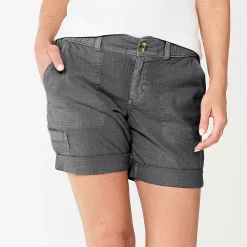Petite Sonoma Goods For Life® Utility Bermuda Shorts