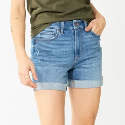 Women's Sonoma Goods For Life® Premium Denim Shorts 10 Women's Sonoma Goods For Life® Premium Denim Shorts -SONOMA Store 5932297 Medium Light Wash