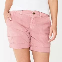 Women's Sonoma Goods For Life® Utility Bermuda Shorts -SONOMA Store 5940057 Mauve