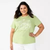 Plus Size Sonoma Goods For Life® Relaxed Graphic Tee