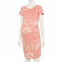 Maternity Sonoma Goods For Life® Everyday T-Shirt Dress 9 Maternity Sonoma Goods For Life® Everyday T-Shirt Dress -SONOMA Store 6120641 Pink Floral